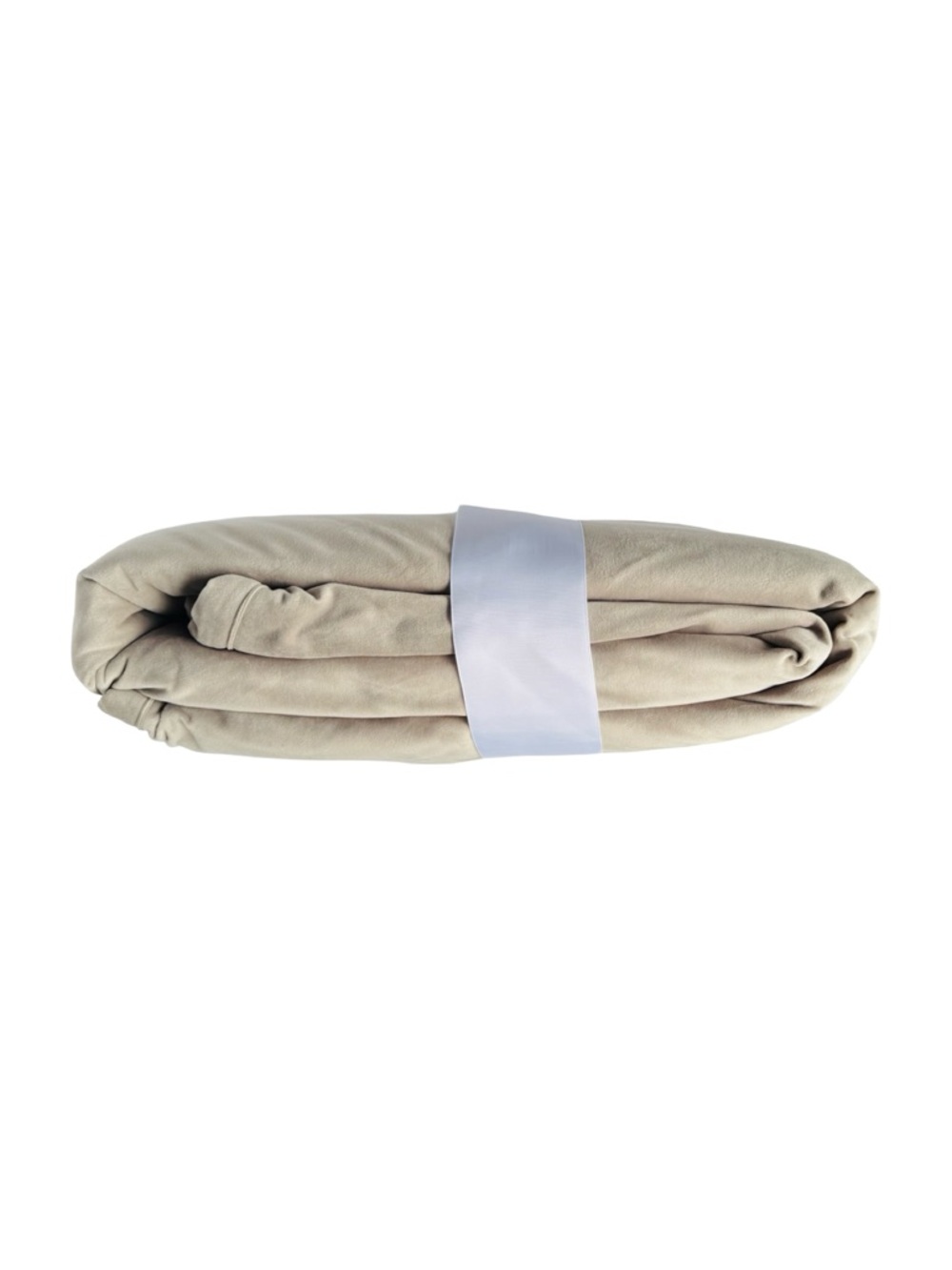 UGG Throw Blanket, Neutral Warm Taupe / Beige, Reverses to White Faux-fur, Soft - Picture 3 of 7